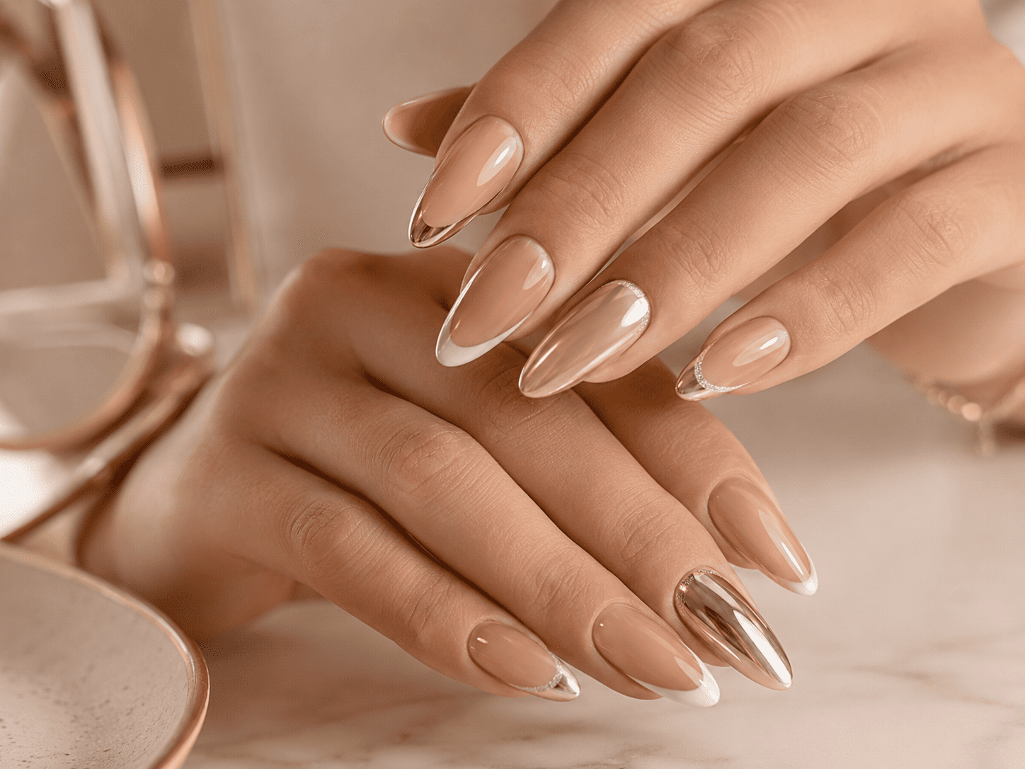 Nail art and finishing touches