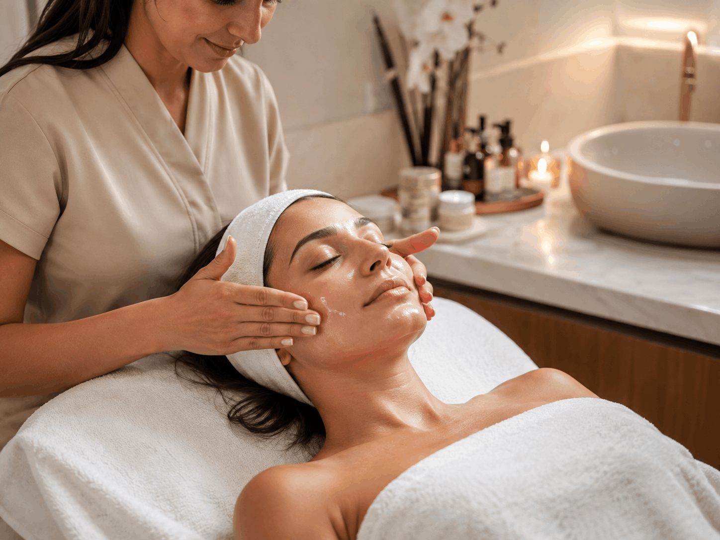 Facial package at Sugarluxe